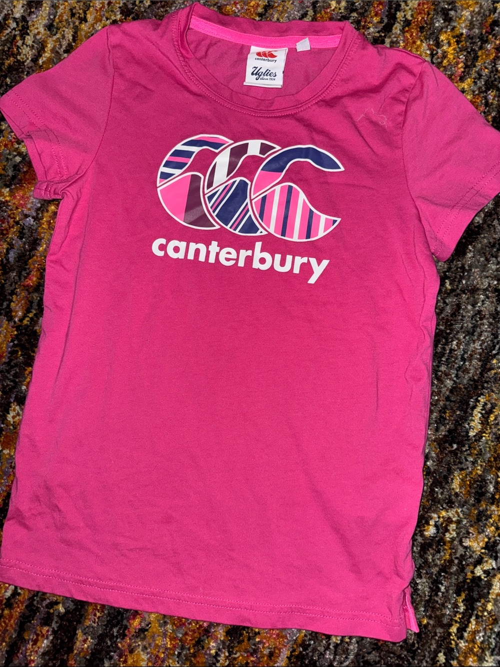 BTS Canterbury Pink Graphic Logo Tee 10